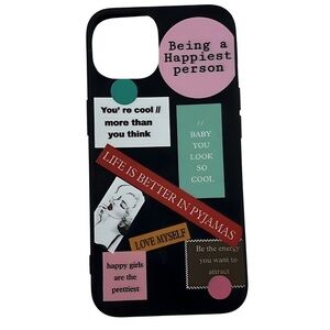 Forever Iconic: Marilyn Monroe Quote Phone‎ Case for iPhone 13 + iPhone 14